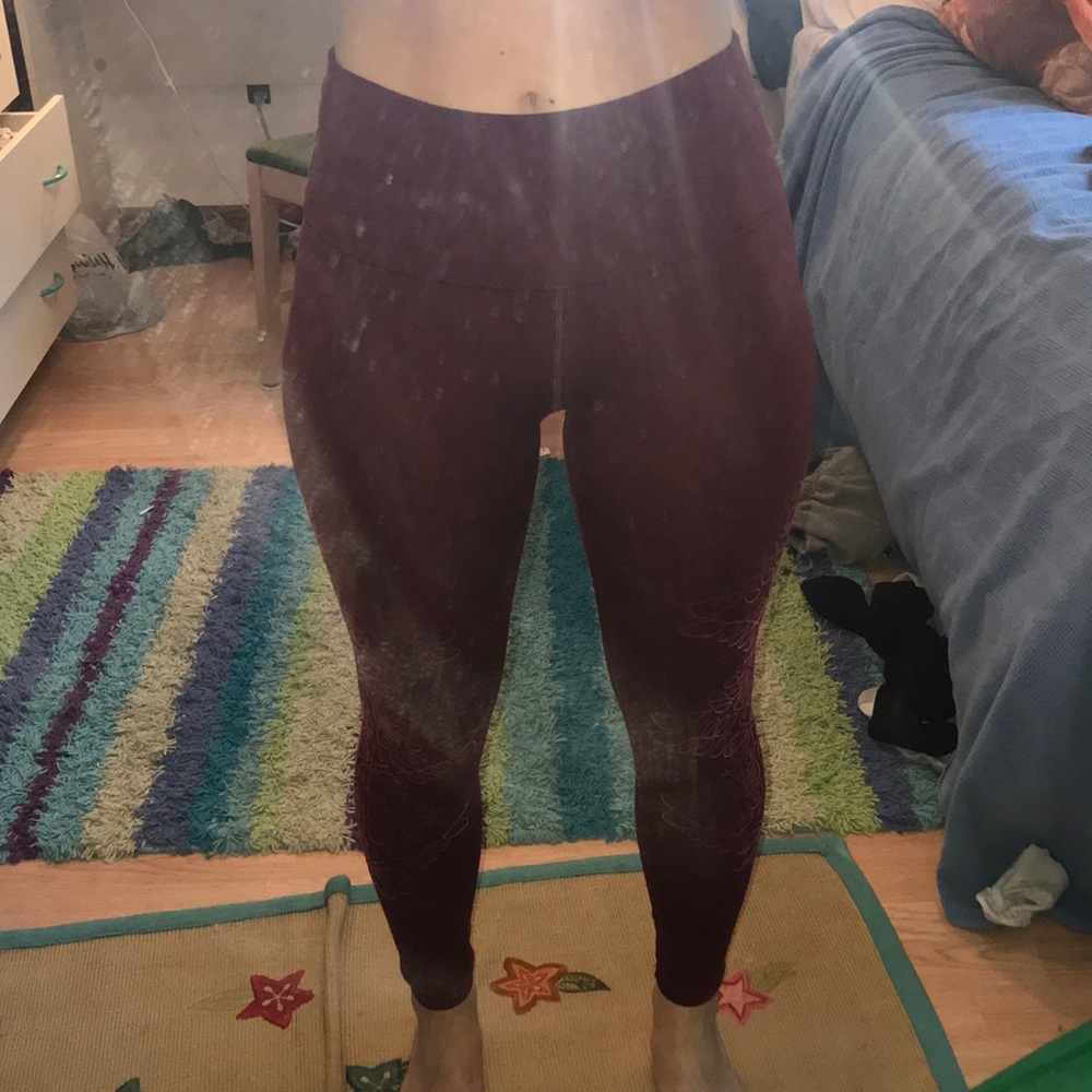 Aerie Maroon leggings